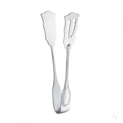 Zdjęcie Pięknie zdobione srebrne szczypce do ciasta – Zaramella Argenti