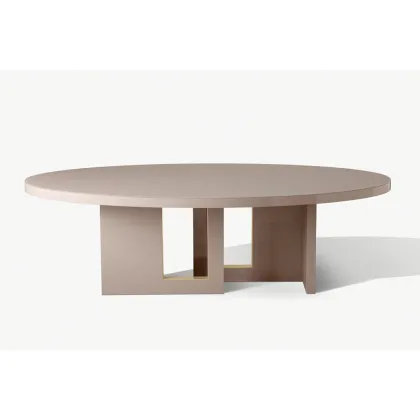 Picture Straight from Italy - the oval Tao table for the dining room or living room