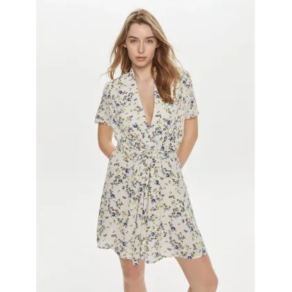 Zdjęcie Liu Jo Sukienka codzienna MA4367 T3617 Écru Regular Fit