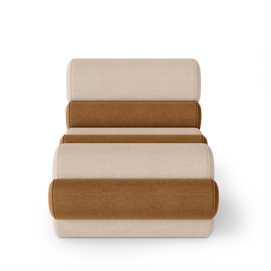 obrazek 2 Fotel w stylu abstrakcyjnym - Essential Home