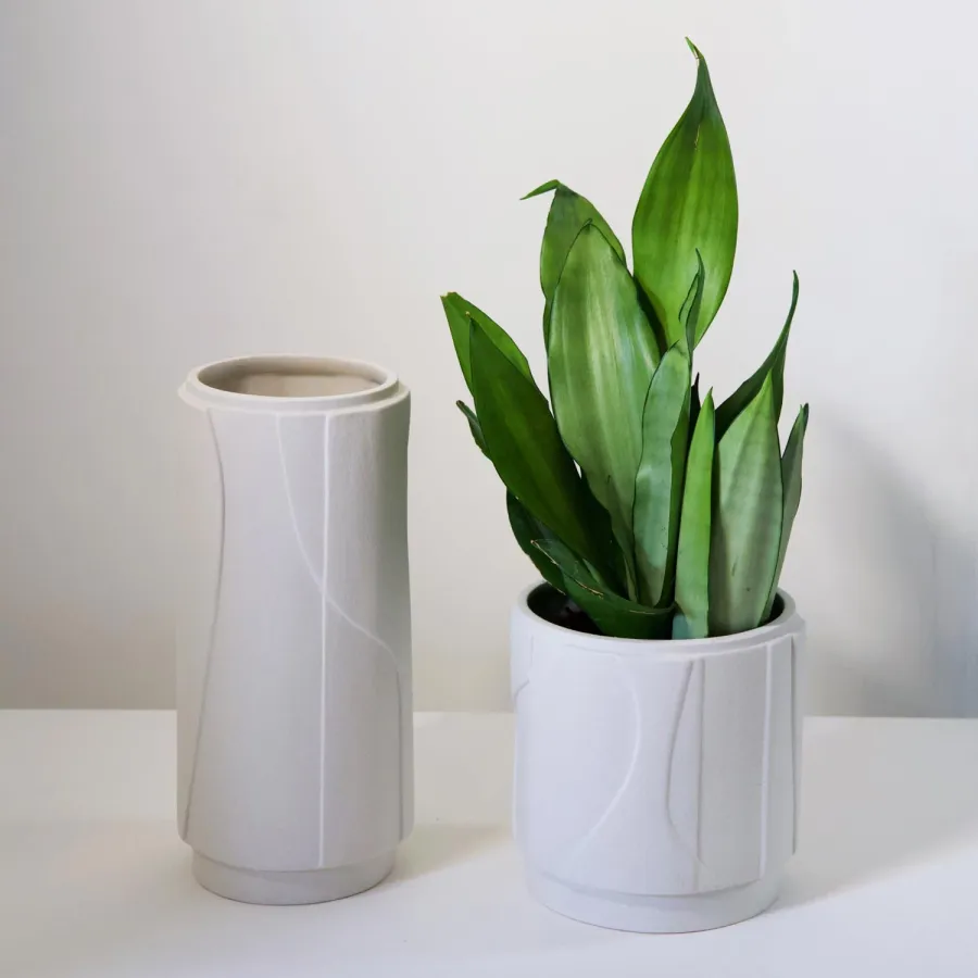 obrazek 6 Niezwykły wazon ceramiczny Aura od włoskiej marki Lineasette