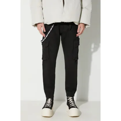 Zdjęcie Alpha Industries spodnie męskie kolor czarny