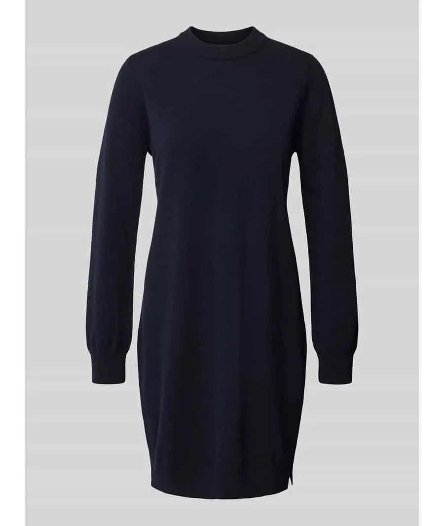 obrazek 1 Sukienka wełniana z okrągłym dekoltem model ‘SUPERFINE LAMBSWOOL’