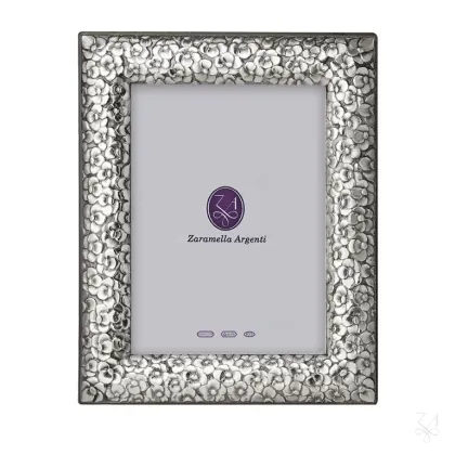 Zdjęcie Unikalna srebrna ramka na zdjęcia 13×18 cm - Zaramella Argenti