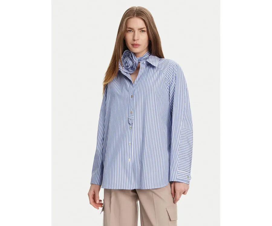 obrazek 1 Marella Koszula Von 2513111014 Błękitny Relaxed Fit