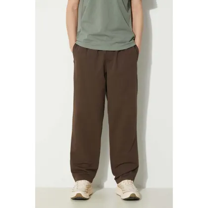 Zdjęcie ICECREAM spodnie bawełniane Skate Pant kolor brązowy w fasonie chinos IC24109