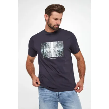 Zdjęcie T-shirt męski z logo ARMANI EXCHANGE Armani Exchange