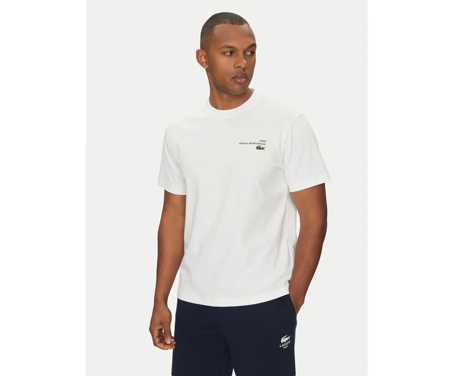 obrazek 1 Lacoste T-Shirt TH9880 Biały Regular Fit