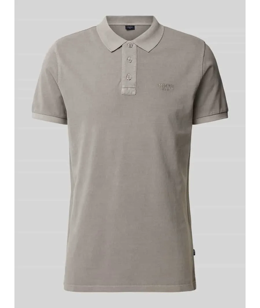 obrazek 1 Koszulka polo o kroju regular fit w jednolitym kolorze model ‘Ambrosio’