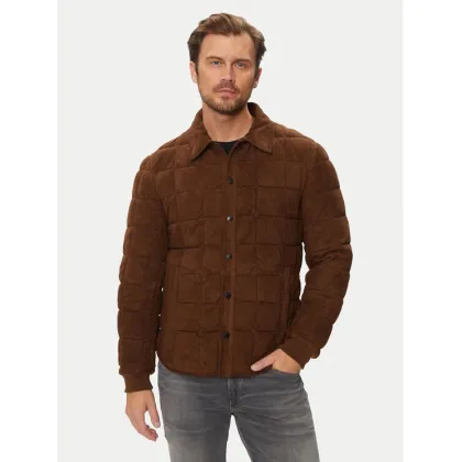 Zdjęcie Milestone Kurtka skórzana Alfonso 431629 60520 Brązowy Regular Fit