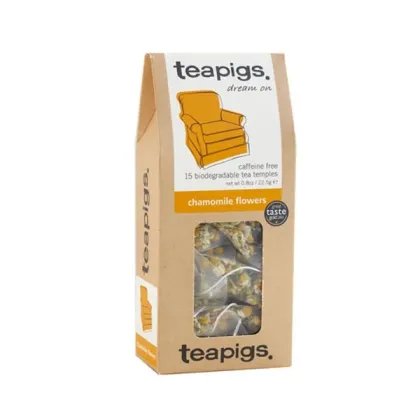 Zdjęcie teapigs Chamomile Flowers 15 piramidek TEAPIGS