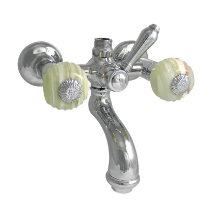 Zdjęcie Bateria wannowa zewnętrzna do kolumny prysznicowej - z głowicą ceramiczną - Officina Nicolazzi