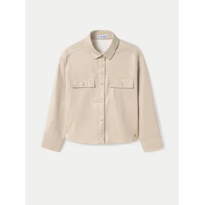 Zdjęcie Mayoral Koszula 7194 Beżowy Regular Fit