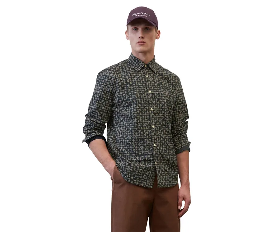 obrazek 1 Marc O'Polo Koszula 322725042090 Granatowy Regular Fit