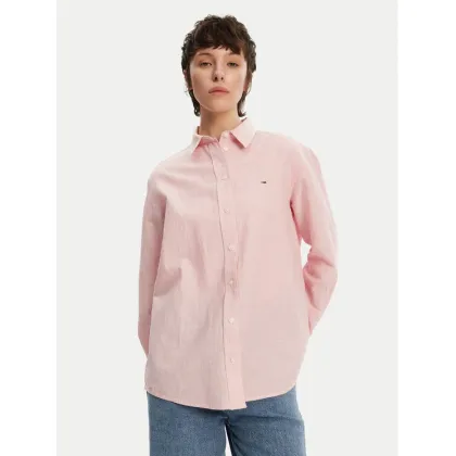 Zdjęcie Tommy Jeans Koszula DW0DW20292 Różowy Relaxed Fit