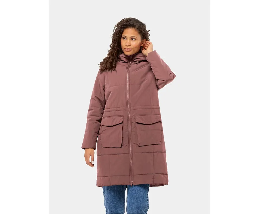 obrazek 1 Jack Wolfskin Kurtka zimowa White Frost Parka 1207361 Różowy Regular Fit