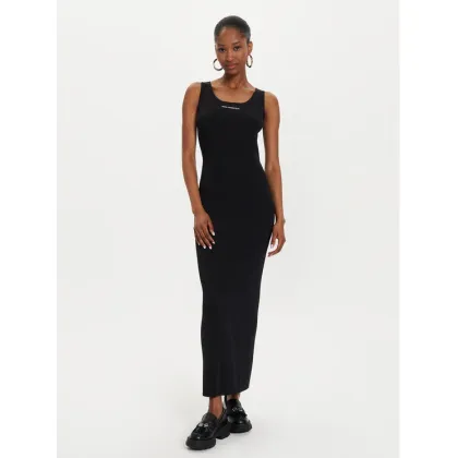 Zdjęcie KARL LAGERFELD Sukienka letnia 245W1332 Czarny Slim Fit