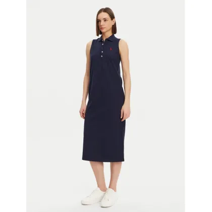 Zdjęcie Polo Ralph Lauren Sukienka codzienna 211968292002 Granatowy Regular Fit