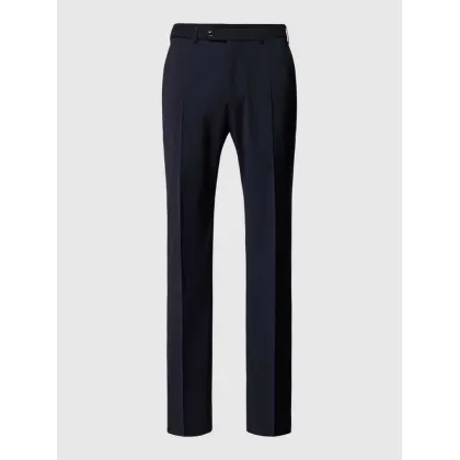 Zdjęcie Spodnie do garnituru o kroju slim fit z zapięciem na guzik