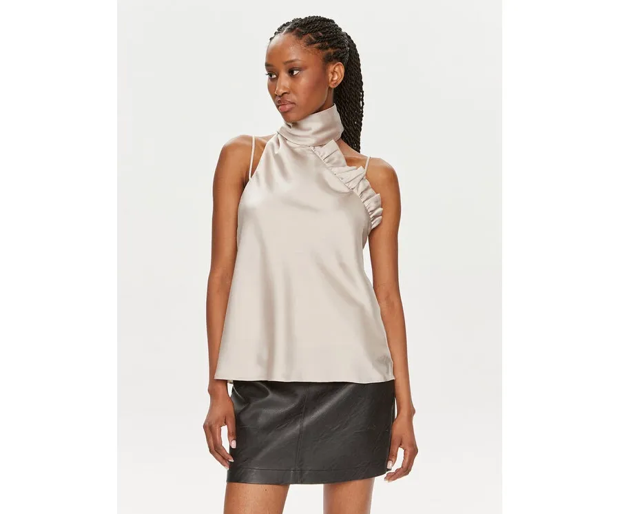 obrazek 1 Bruuns Bazaar Bluzka Susie BBW3902 Beżowy Regular Fit