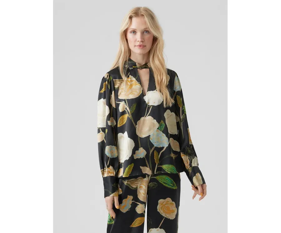 obrazek 1 Vero Moda Bluzka Renee 10282217 Kolorowy Standard Fit