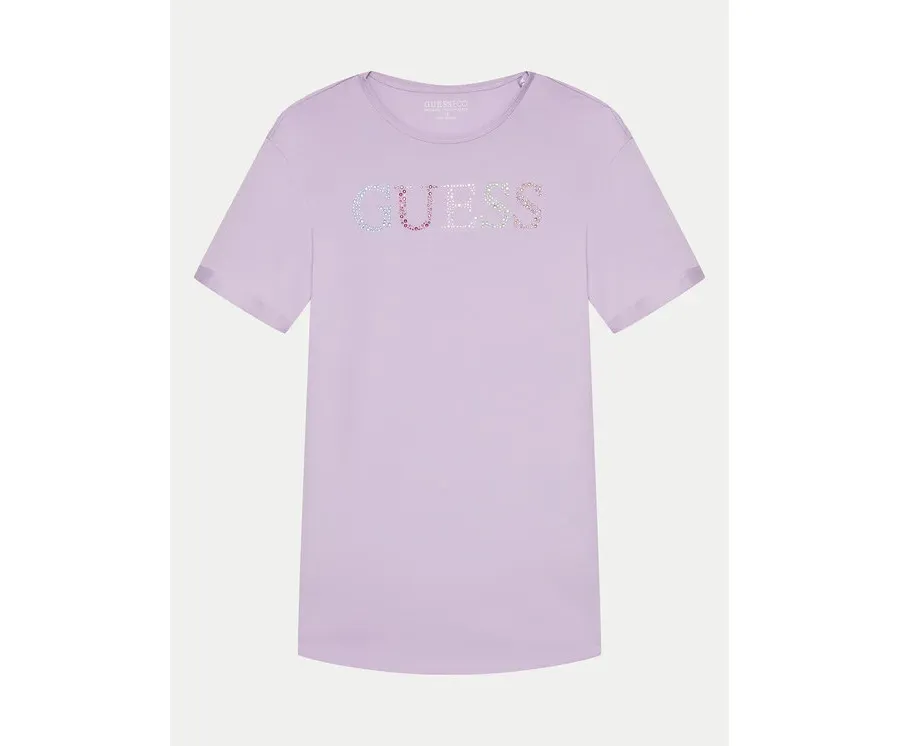 obrazek 1 Guess T-Shirt J4GI38 J1314 Fioletowy Regular Fit