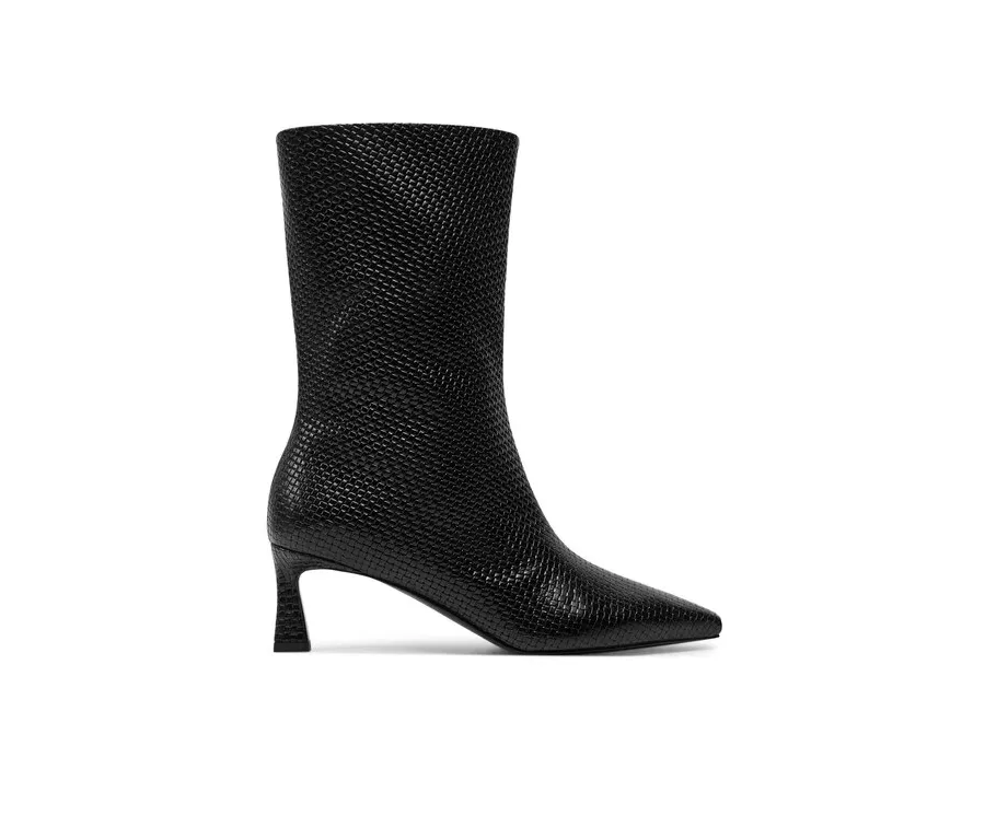 obrazek 1 Pollini Botki SA24135C1LTK0000 Czarny