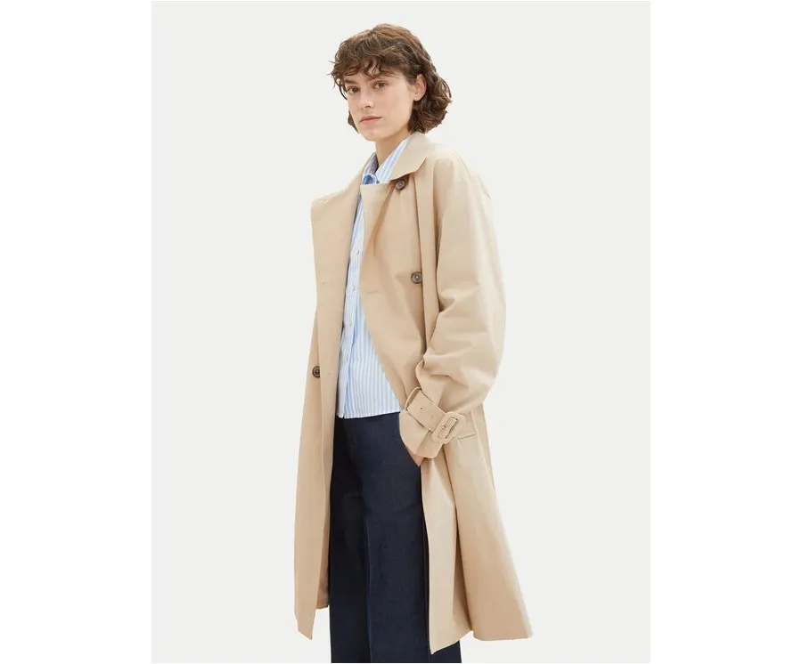 obrazek 1 Tom Tailor Trencz 1040488 Beżowy Loose Fit