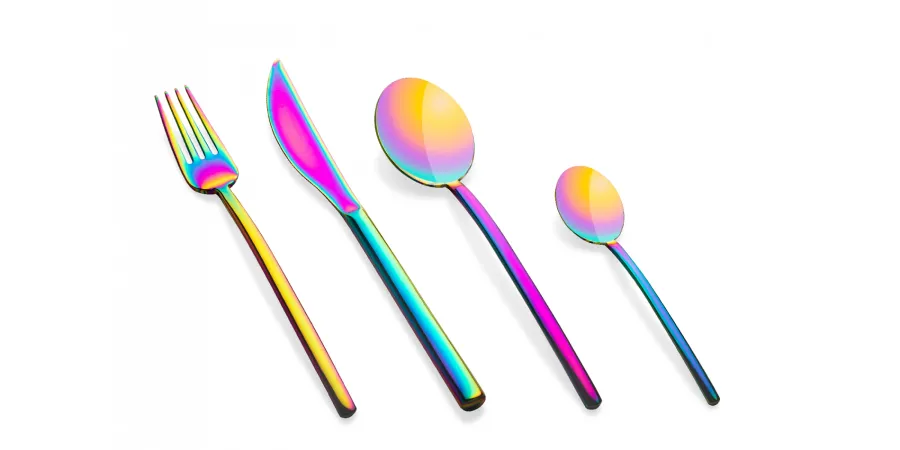 obrazek 1 Designerska włoska łopatka do ciasta Due Rainbow