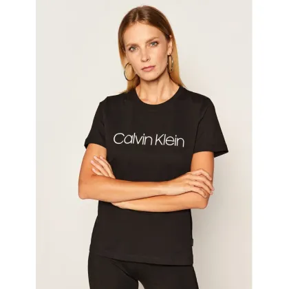 Zdjęcie Calvin Klein T-Shirt Core Logo K20K202142 Czarny Regular Fit