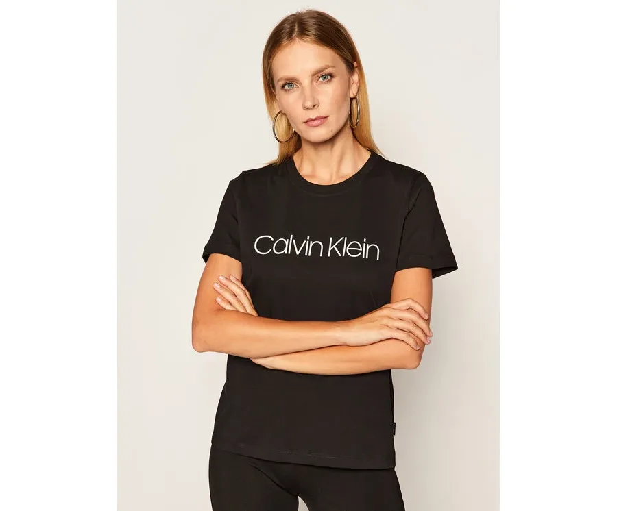 obrazek 1 Calvin Klein T-Shirt Core Logo K20K202142 Czarny Regular Fit