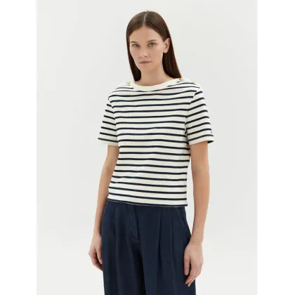 Zdjęcie Tommy Hilfiger Bluzka WW0WW42907 Écru Regular Fit