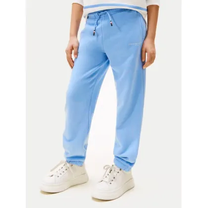 Zdjęcie Tommy Hilfiger Spodnie dresowe KS0KS00596 Błękitny Regular Fit
