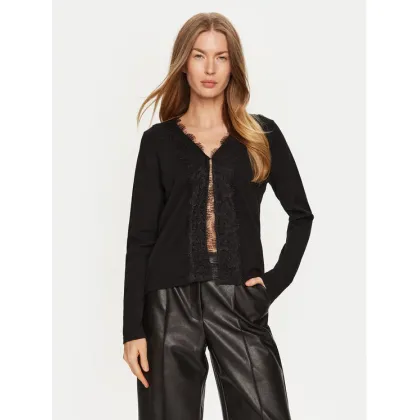 Zdjęcie ARTIGLI Kardigan ACMA000388 Czarny Regular Fit