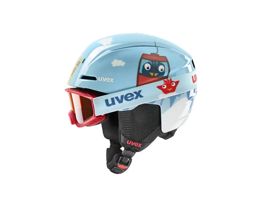obrazek 1 Uvex Kask narciarski Viti Set 56/S/317/10/01 Niebieski