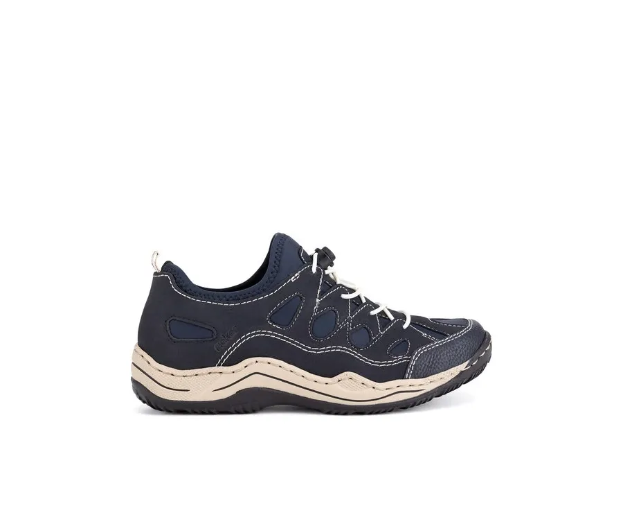 obrazek 1 Rieker Sneakersy L0551-14 Granatowy