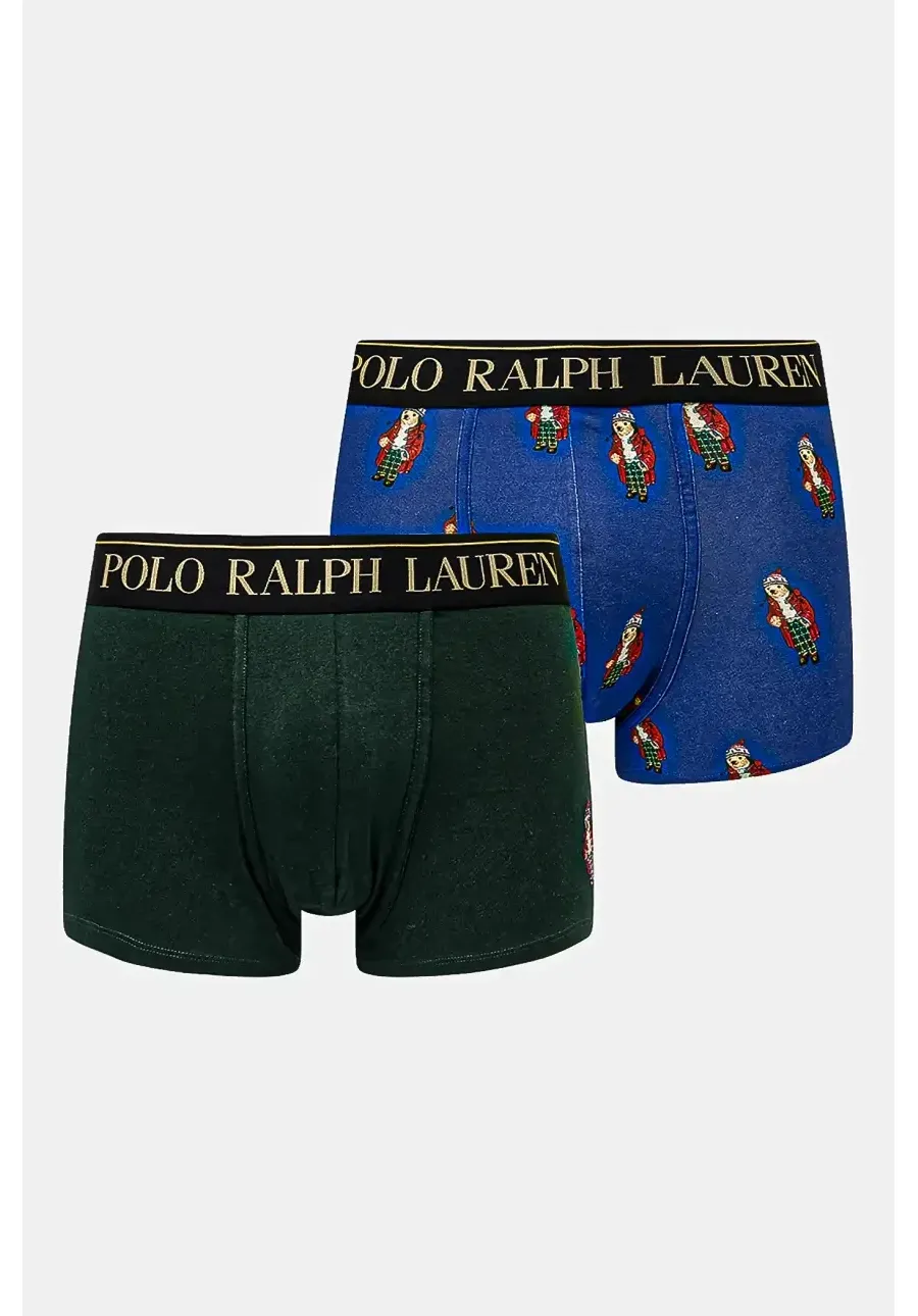 obrazek 1 Polo Ralph Lauren bokserki bawełniane 2-pack kolor multicolor 714843425