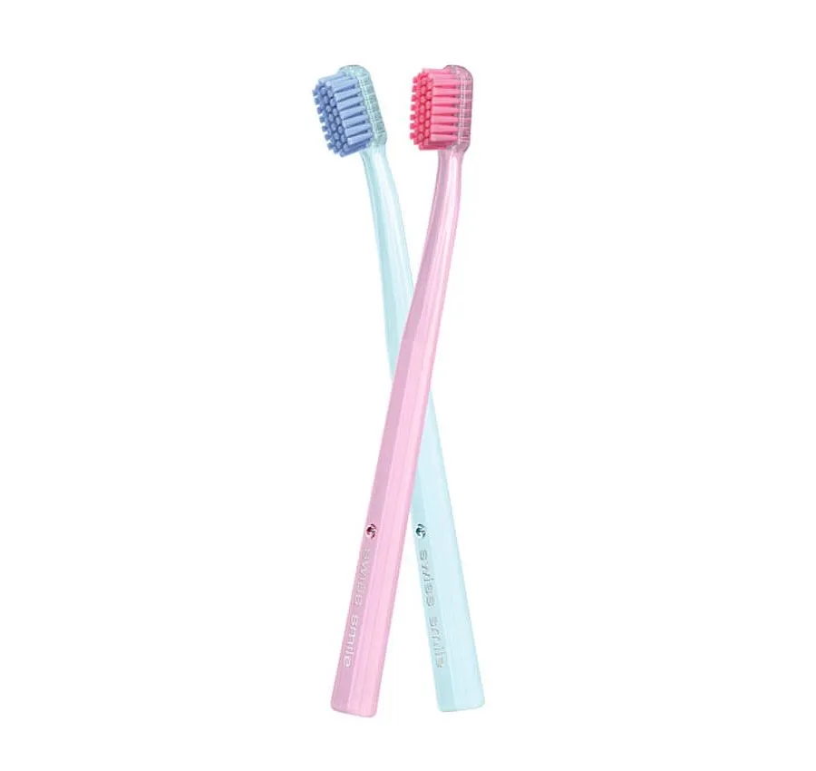 obrazek 2 diamond glow two toothbrushes - ultra miękkie szczoteczki