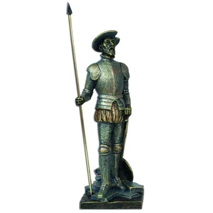 Picture Don Quixote resin figurine 8x8x22 cm