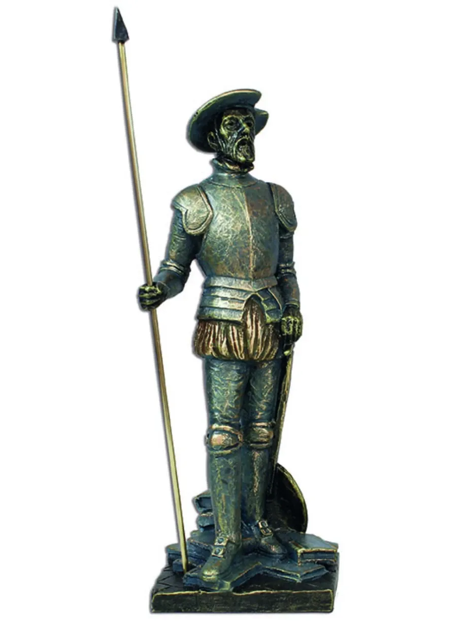 obrazek 1 Figurka Don Kichota z żywicy 8x8x22 cm