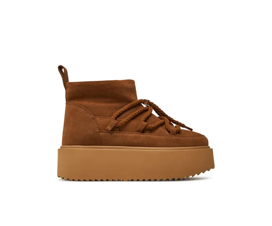 obrazek 1 Inuikii Śniegowce Classic Low Platform 75204-004 Brązowy