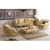 Picture Luxurious Italian coffee table in antique style – Morello Gianpaolo