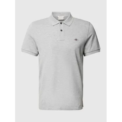 Zdjęcie Koszulka polo z wyhaftowanym logo model ‘SHIELD’