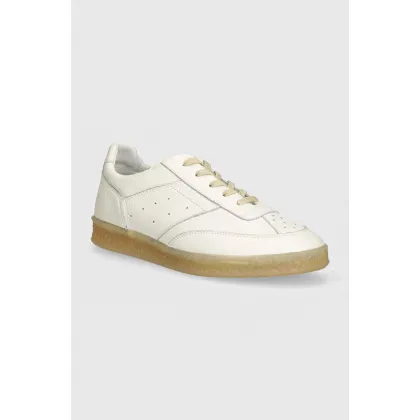 Zdjęcie MM6 Maison Margiela sneakersy skórzane kolor biały SH1WS0003.P7016