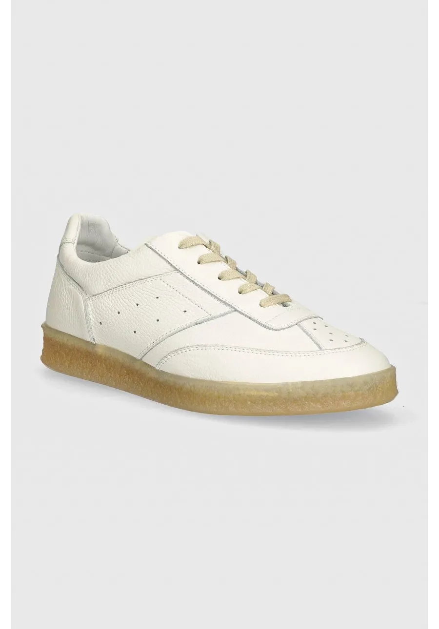 obrazek 1 MM6 Maison Margiela sneakersy skórzane kolor biały SH1WS0003.P7016