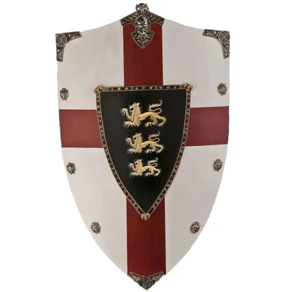 Zdjęcie Replika rycerskiej tarczy Ryszarda Lwie Serce