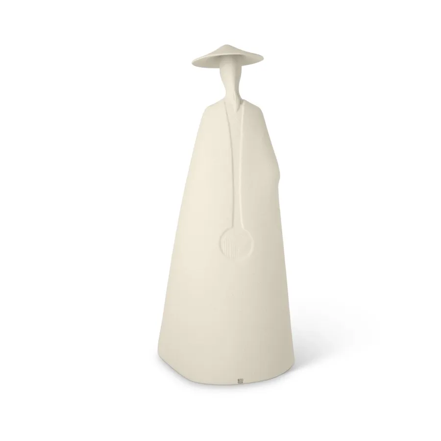 obrazek 12 Elegancka figurka samuraja z ceramiki 20x10x48 cm