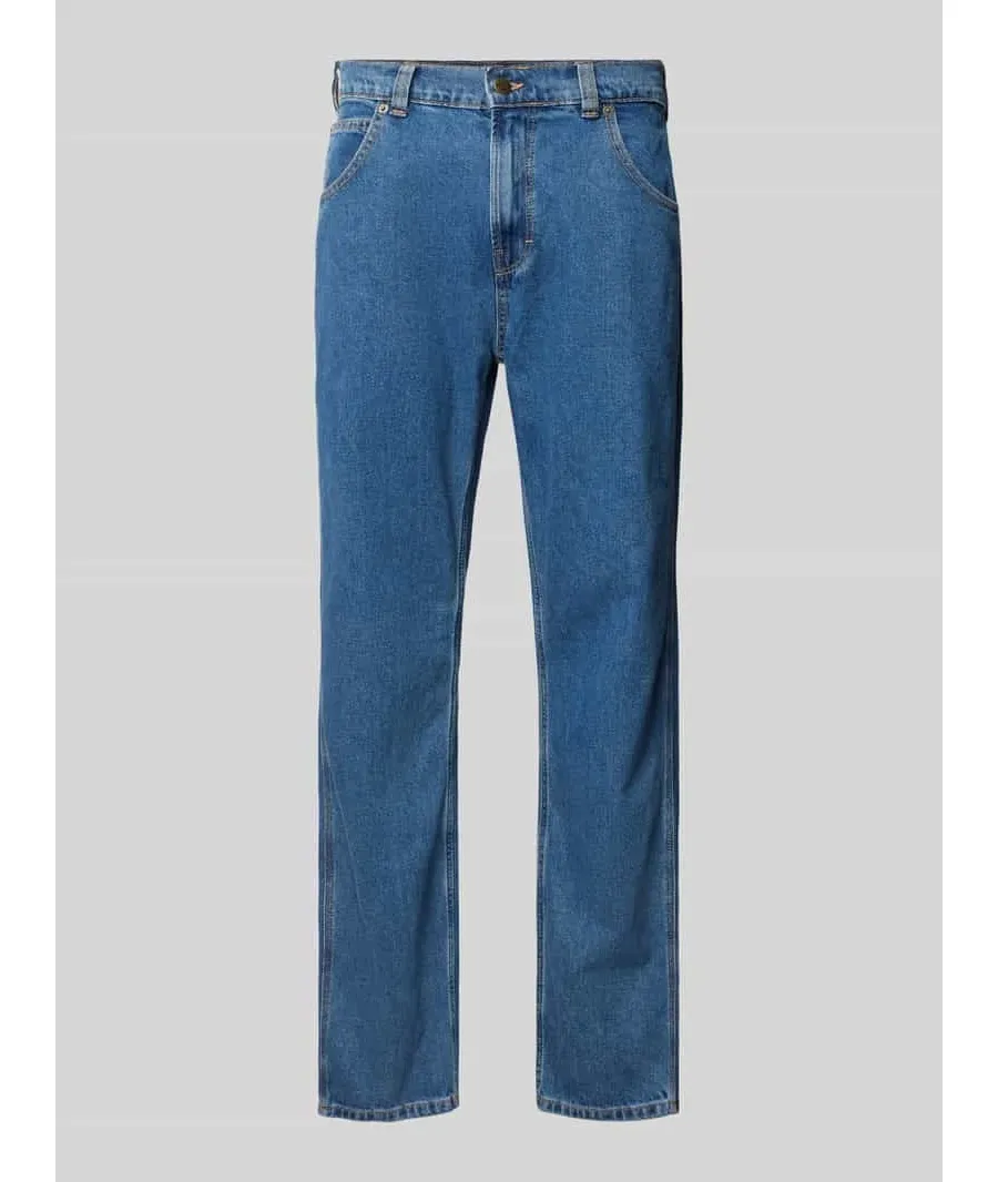 obrazek 1 Jeansy o kroju regular fit z 5 kieszeniami model ‘HOUSTON’