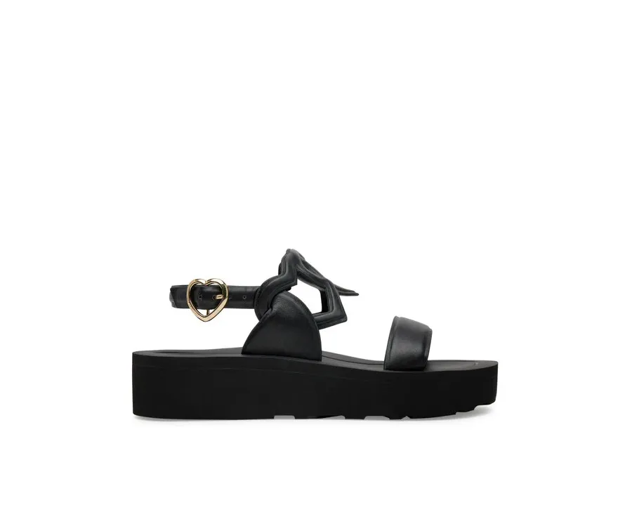 obrazek 1 LOVE MOSCHINO Sandały JA16054I1MIA0000 Czarny
