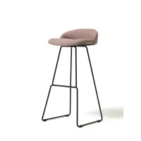 Zdjęcie Minimalistyczny hoker, krzesło barowe Loft